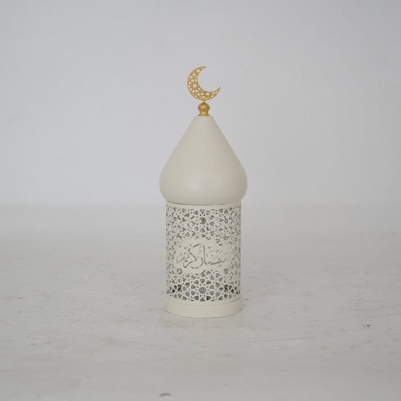 Ramadan Eid Candle Lantern Metal Craft Decorative Light (MAC380) - A-1 Thread Vault