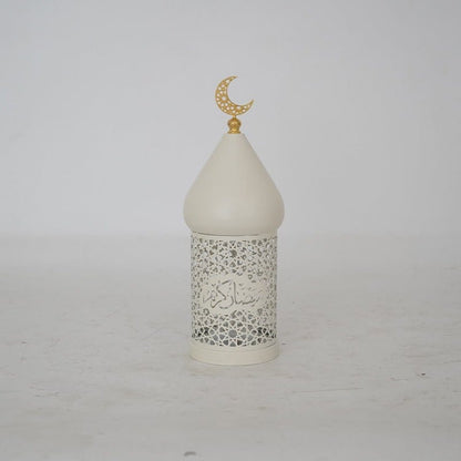 Ramadan Eid Candle Lantern Metal Craft Decorative Light (MAC380) - A-1 Thread Vault