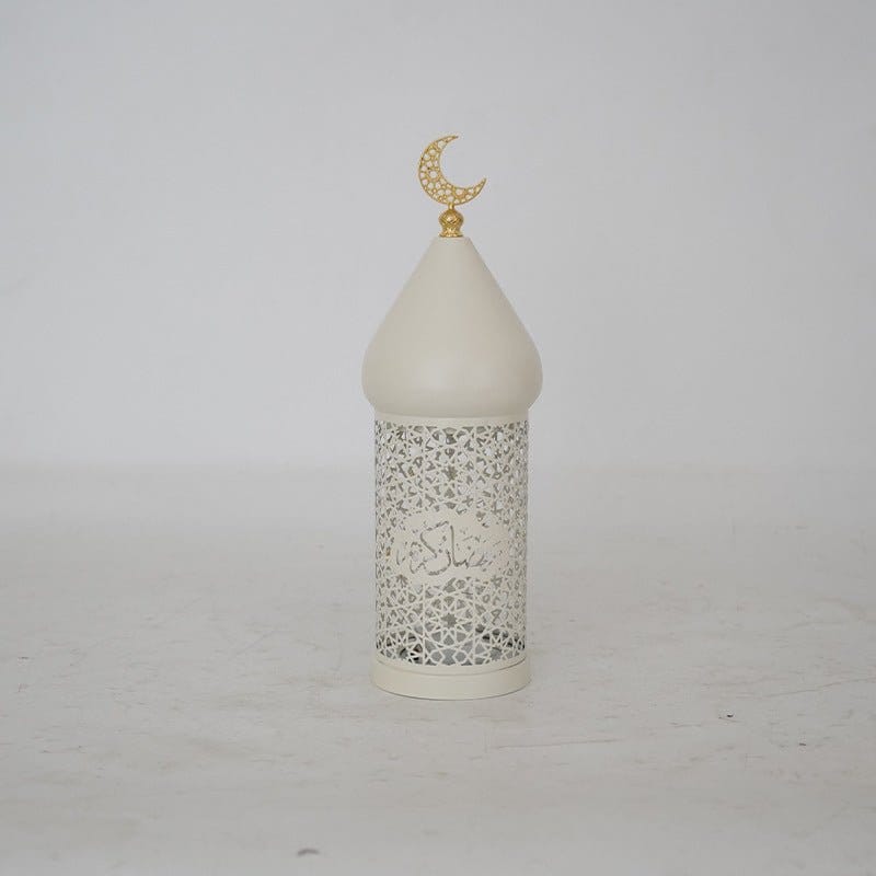Ramadan Eid Candle Lantern Metal Craft Decorative Light (MAC380) - A-1 Thread Vault