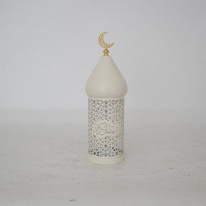 Ramadan Eid Candle Lantern Metal Craft Decorative Light (MAC380) - A-1 Thread Vault