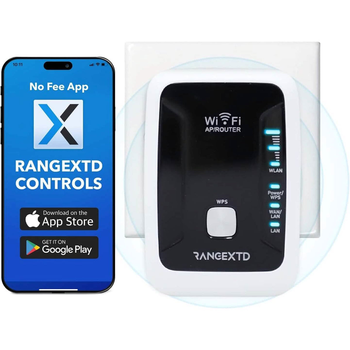 RANGEXTD WiFi Extender with Ethernet Port (Refurbished) - A-1 Thread Vault