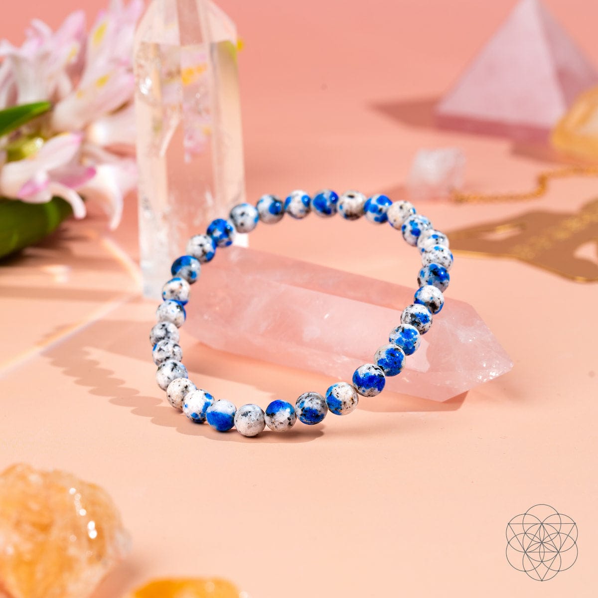 Rare K2 Stone Bracelet of Spiritual Adventure | 6mm - A-1 Thread Vault