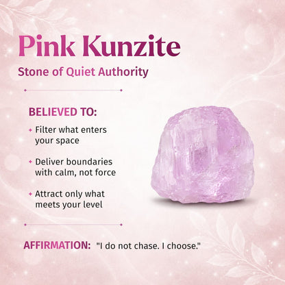 Rarer Than Diamonds - The Pink Kunzite Pendant - A-1 Thread Vault