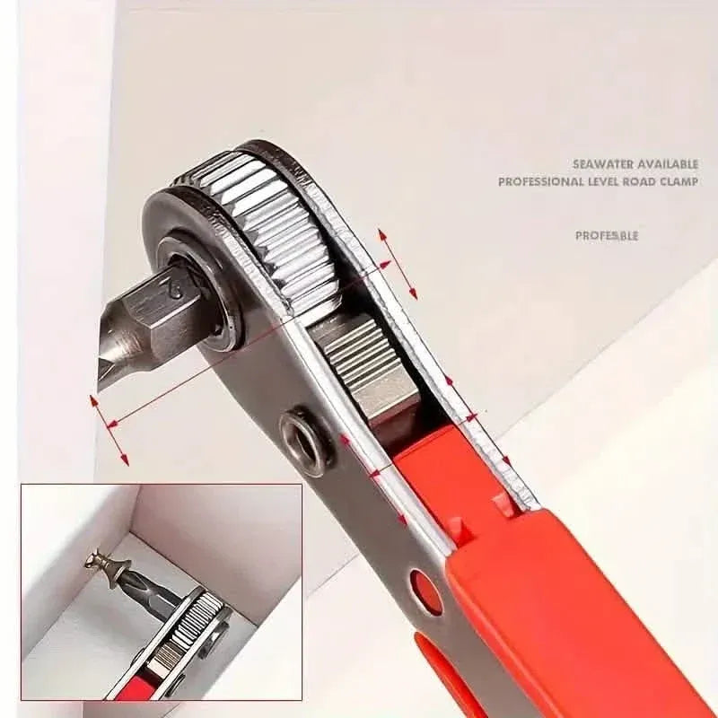 Ratchet Screwdriver Handles Narrow Spaces - A-1 Thread Vault