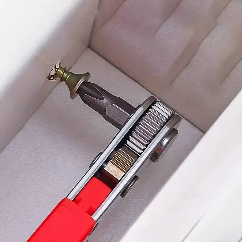 Ratchet Screwdriver Handles Narrow Spaces - A-1 Thread Vault