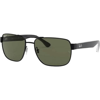 Ray-Ban Men's Rb3530 Square Sunglasses (Refurbished) - A-1 Thread Vault