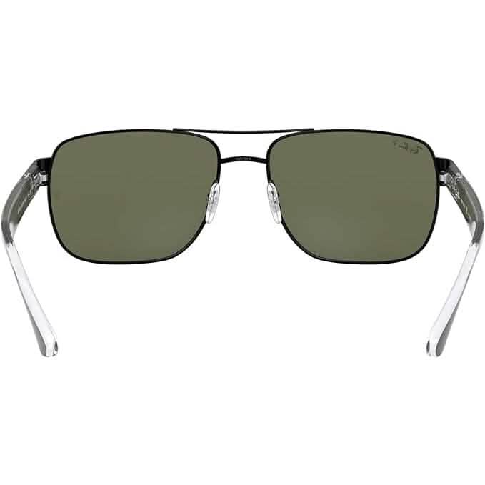 Ray-Ban Men's Rb3530 Square Sunglasses (Refurbished) - A-1 Thread Vault