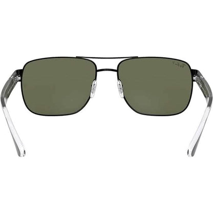 Ray-Ban Men's Rb3530 Square Sunglasses (Refurbished) - A-1 Thread Vault