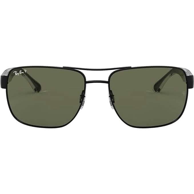 Ray-Ban Men's Rb3530 Square Sunglasses (Refurbished) - A-1 Thread Vault
