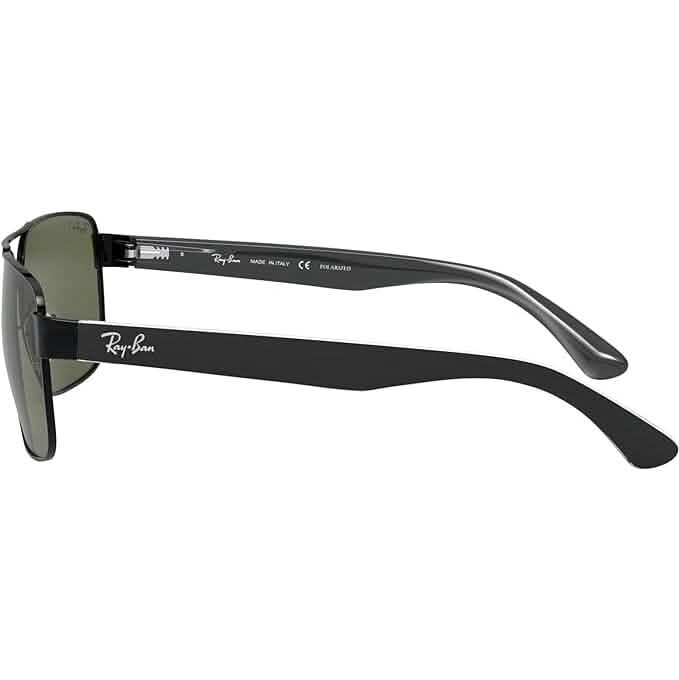 Ray-Ban Men's Rb3530 Square Sunglasses (Refurbished) - A-1 Thread Vault