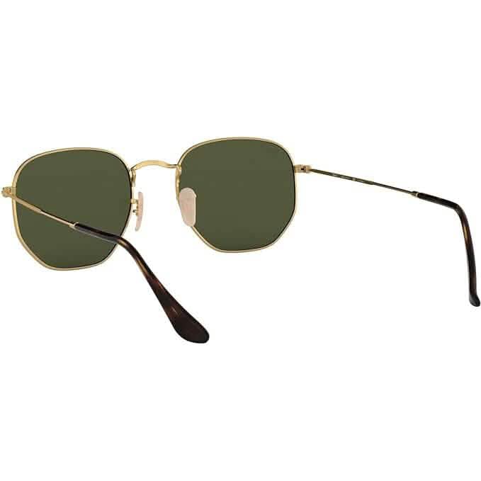 Ray-Ban Rb3548n Hexagonal Flat Lens Sunglasses (Refurbished) - A-1 Thread Vault
