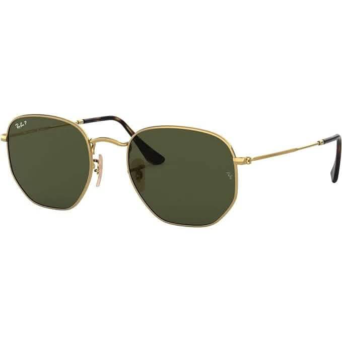 Ray-Ban Rb3548n Hexagonal Flat Lens Sunglasses (Refurbished) - A-1 Thread Vault