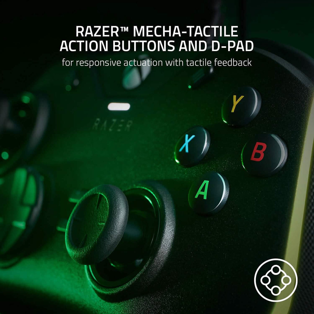 Razer Wolverine V2 Chroma Wired Gaming Pro Controller for Xbox Series X|S, Xbox One, PC (Refurbished) - A-1 Thread Vault