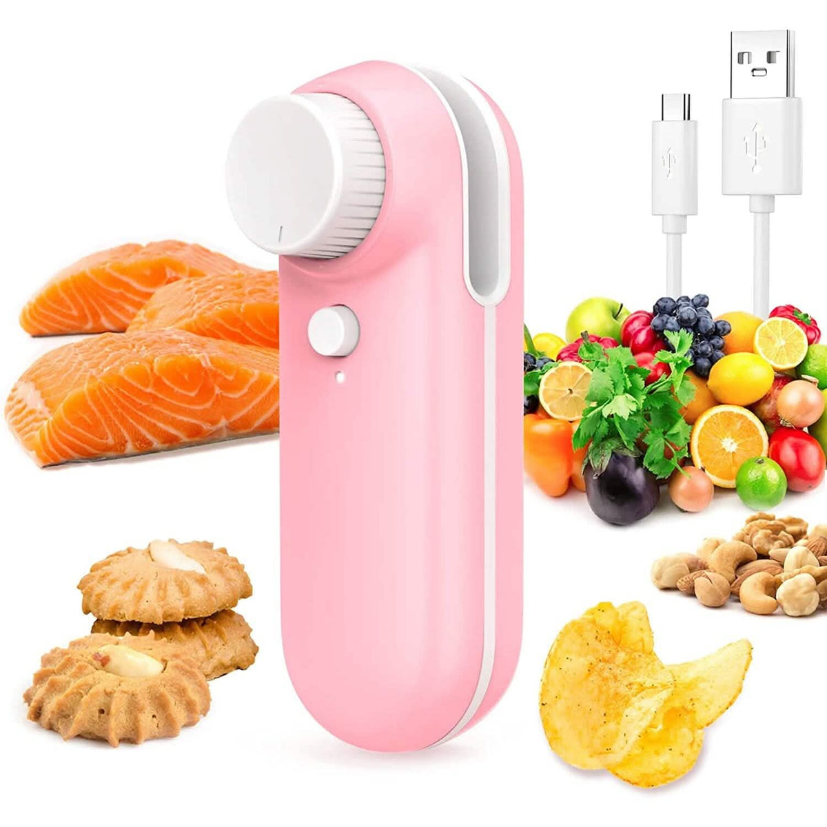 Rechargeable 2-in-1 Bag Mini Heat Sealer - A-1 Thread Vault