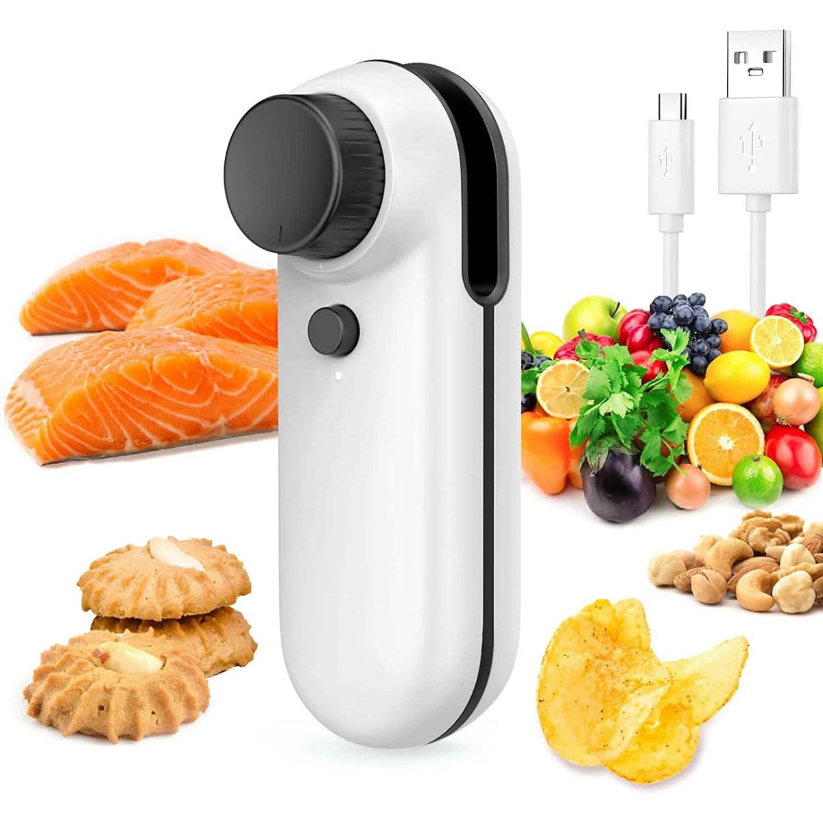 Rechargeable 2-in-1 Bag Mini Heat Sealer - A-1 Thread Vault
