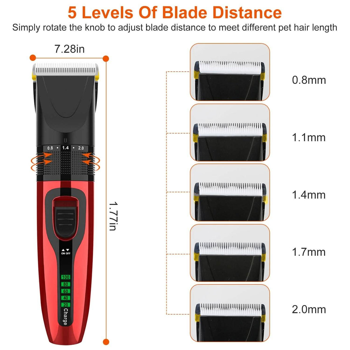 Rechargeable Cordless Pet Grooming Kit - A-1 Thread Vault