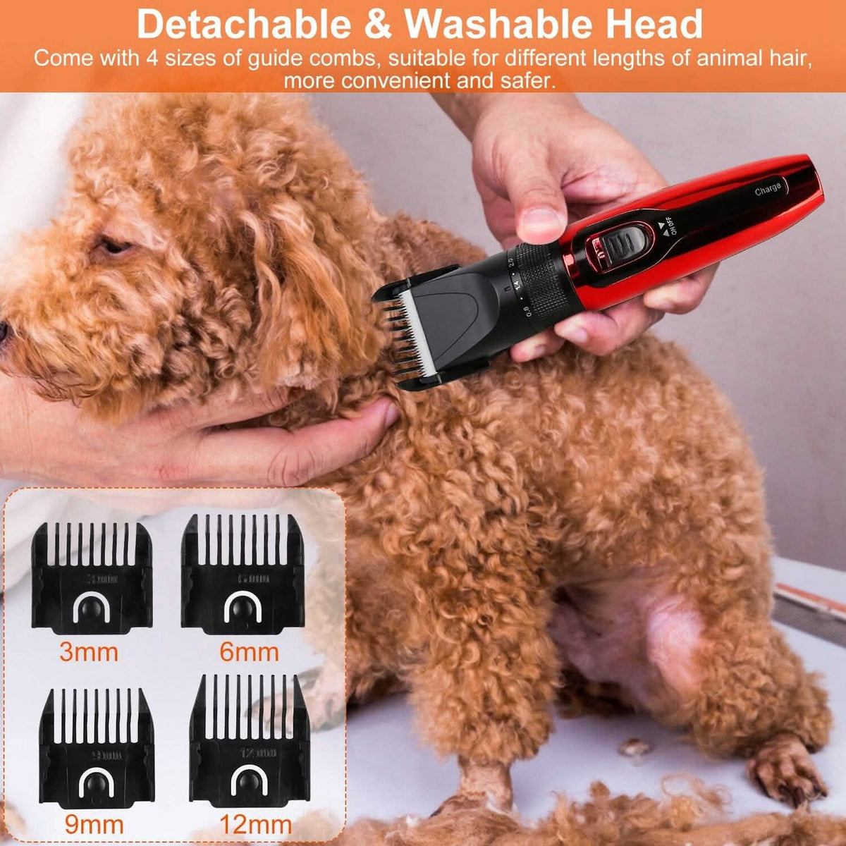 Rechargeable Cordless Pet Grooming Kit - A-1 Thread Vault
