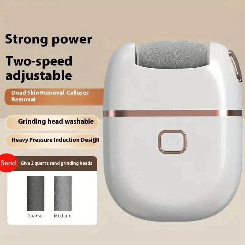 Rechargeable Electric Foot Grinder - Three Replaceable Grinding Heads - A-1 Thread Vault