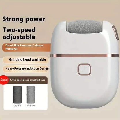 Rechargeable Electric Foot Grinder - Three Replaceable Grinding Heads - A-1 Thread Vault