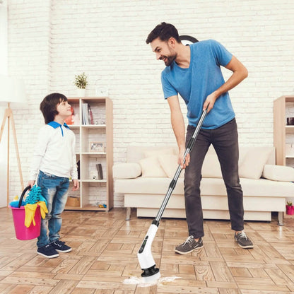 Rechargeable Electric Spin Scrubber 8 Brush Replaceable Heads 2 Speed - A-1 Thread Vault