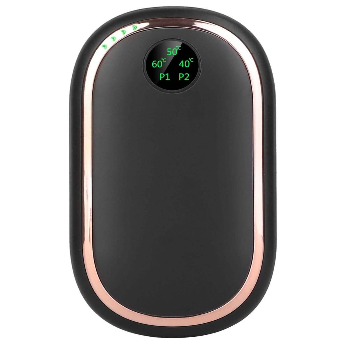 Rechargeable Hand Heater Pocket Warmer Power Bank with Digital Display - A-1 Thread Vault