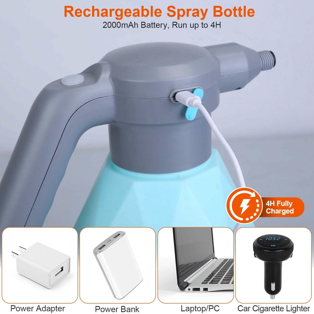 Rechargeable Handheld Automatic Electric Spray Bottle - A-1 Thread Vault