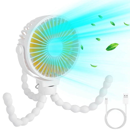 Rechargeable Handheld Fan with Flexible Tripod - A-1 Thread Vault