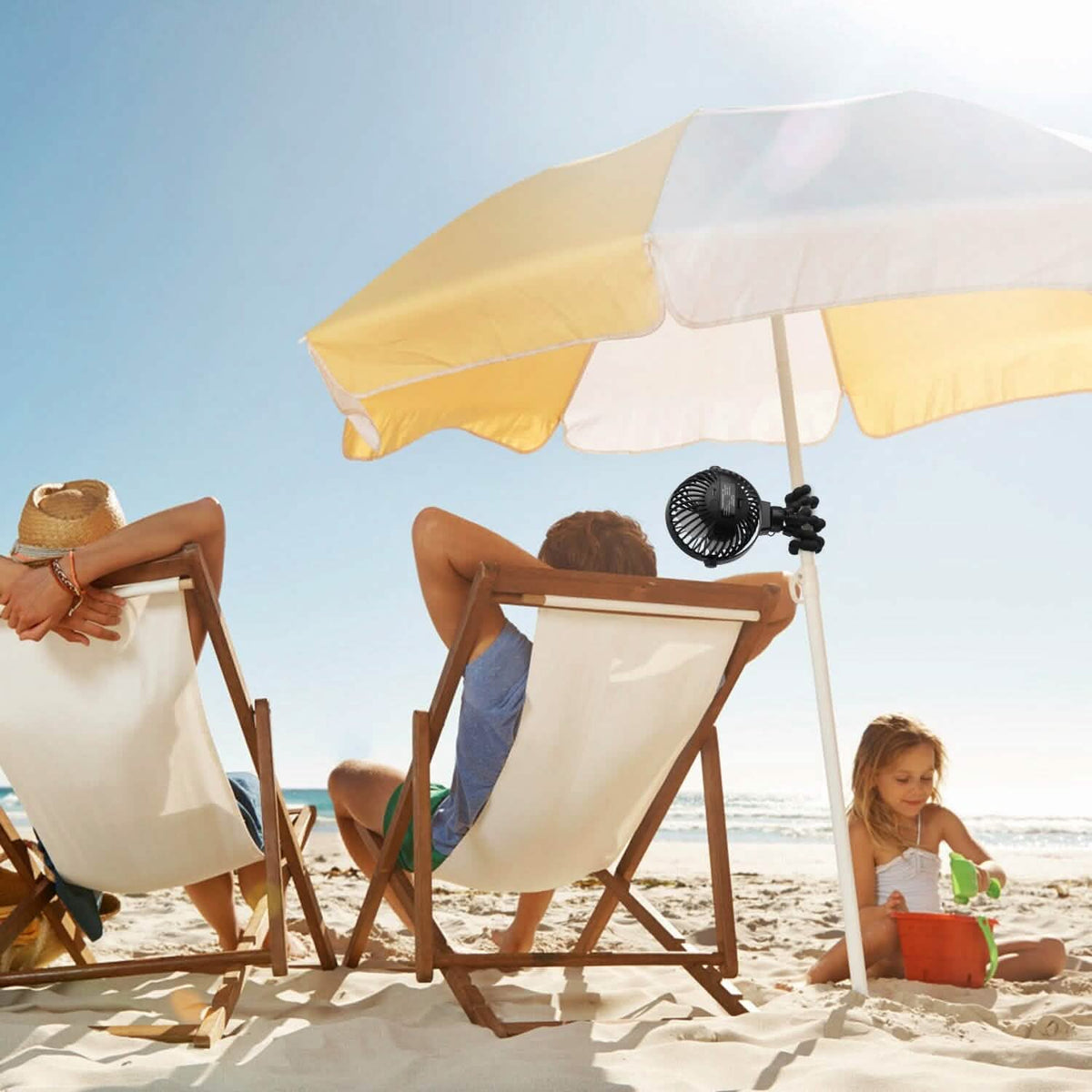 Rechargeable Handheld Fan with Flexible Tripod - A-1 Thread Vault