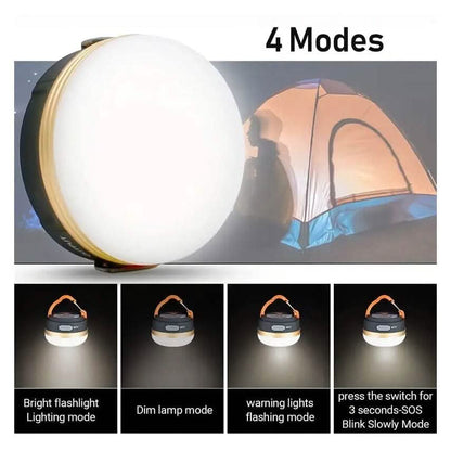 Rechargeable LED Camping Lantern with Magnet Base - A-1 Thread Vault