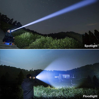Rechargeable LED Flashlights 90000 Lumens - A-1 Thread Vault