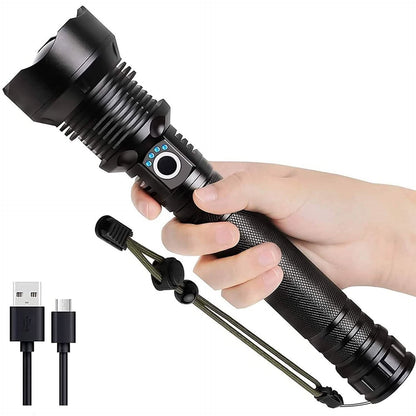 Rechargeable LED Flashlights 90000 Lumens - A-1 Thread Vault