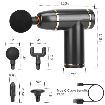 Rechargeable Percussion Massage Gun - A-1 Thread Vault