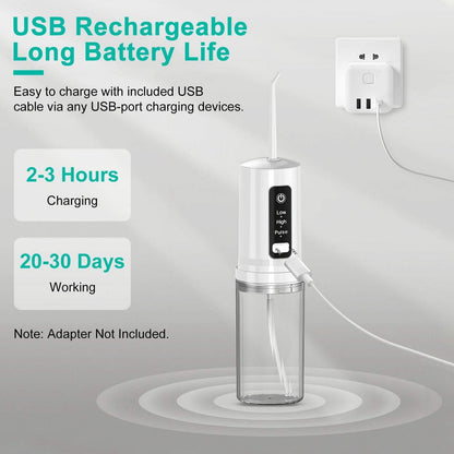 Rechargeable Portable Water Flosser - A-1 Thread Vault