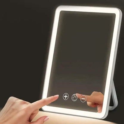 Rechargeable Travel Makeup Mirror with Led Lights - A-1 Thread Vault