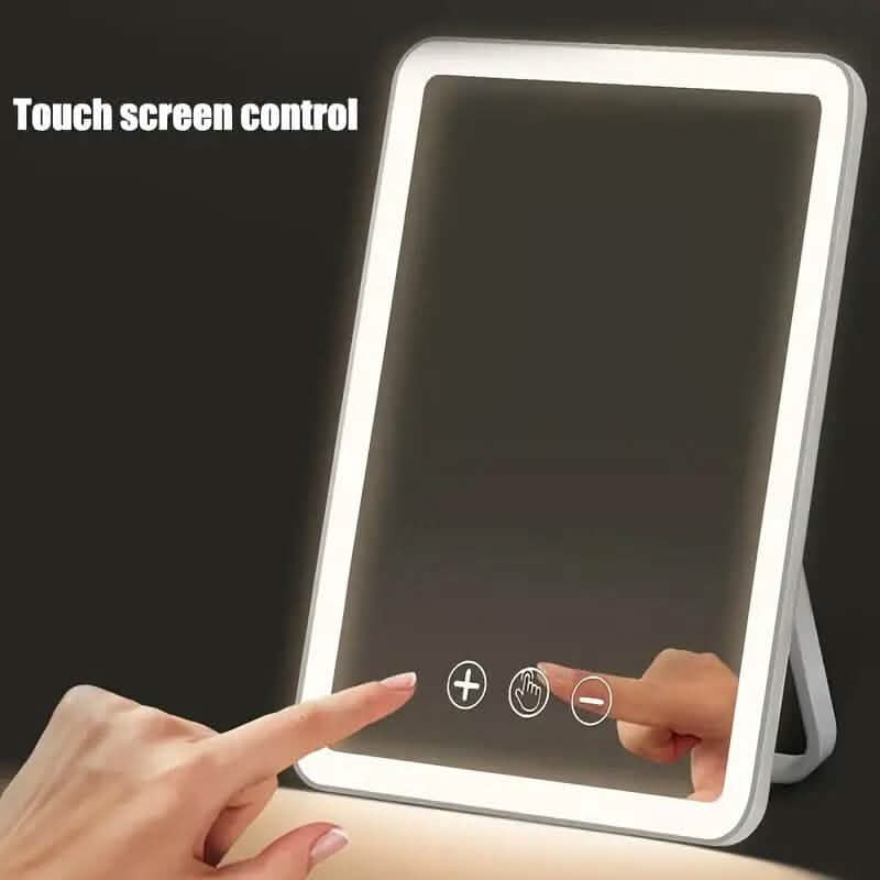 Rechargeable Travel Makeup Mirror with Led Lights - A-1 Thread Vault