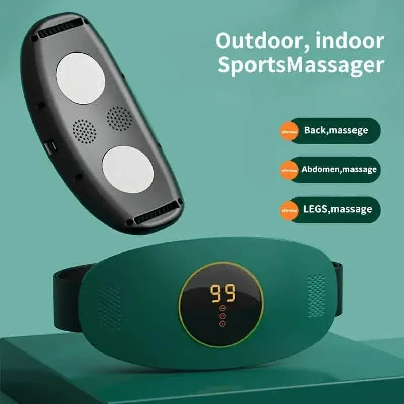 Rechargeable Waist Massager with Vibration - Full Body Slimming & Toning Device - A-1 Thread Vault