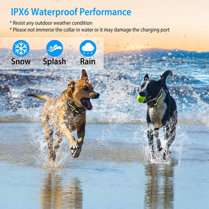 Rechargeable Waterproof Beep Vibration Static Stimulation Bark Stopper - A-1 Thread Vault