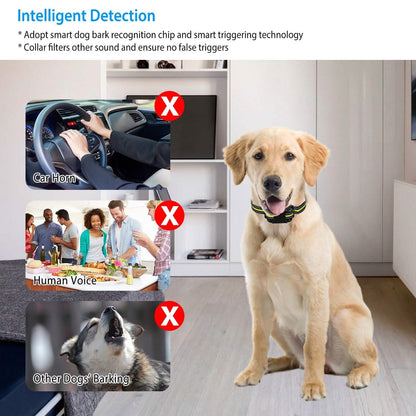 Rechargeable Waterproof Beep Vibration Static Stimulation Bark Stopper - A-1 Thread Vault