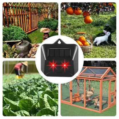 Red LED Light Waterproof Predator Repellent for Gardens - A-1 Thread Vault
