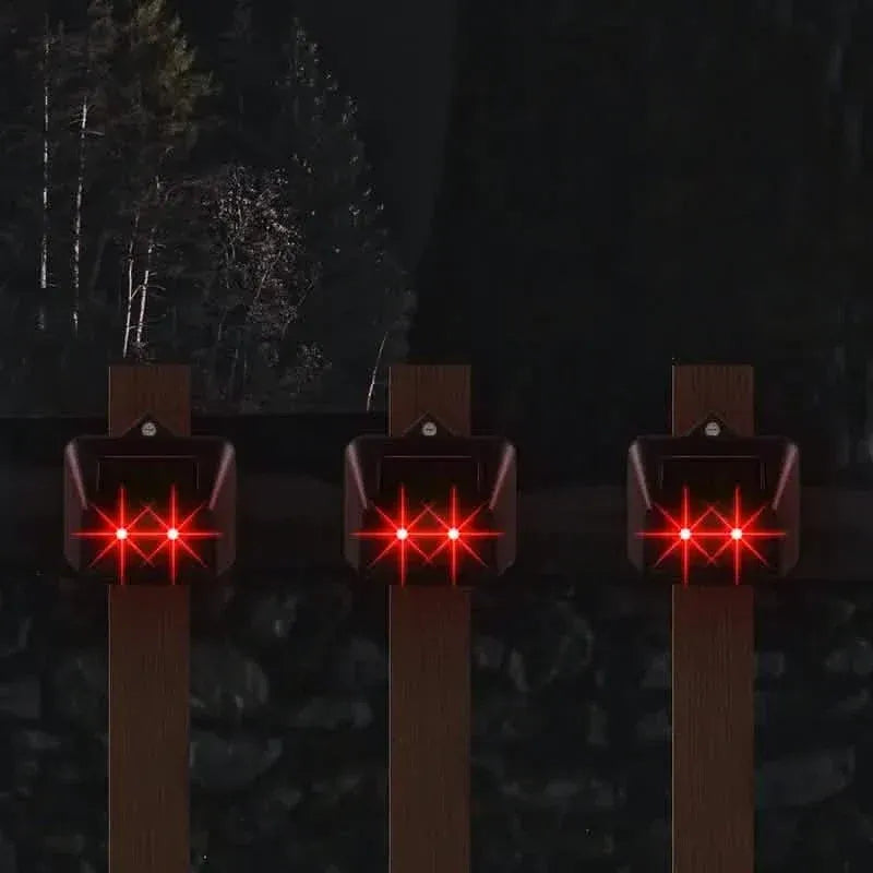 Red LED Light Waterproof Predator Repellent for Gardens - A-1 Thread Vault