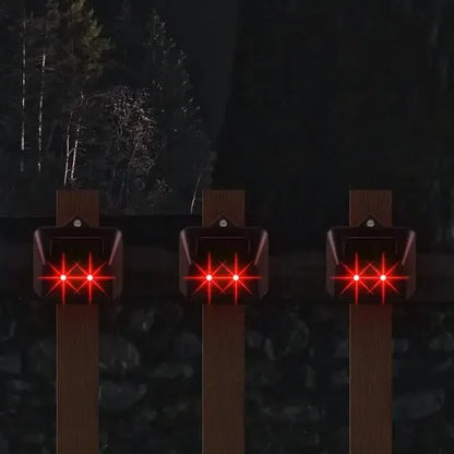 Red LED Light Waterproof Predator Repellent for Gardens - A-1 Thread Vault