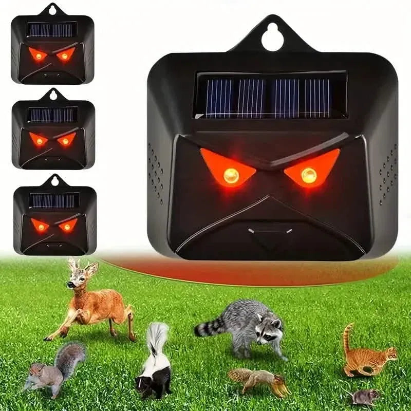 Red LED Light Waterproof Predator Repellent for Gardens - A-1 Thread Vault
