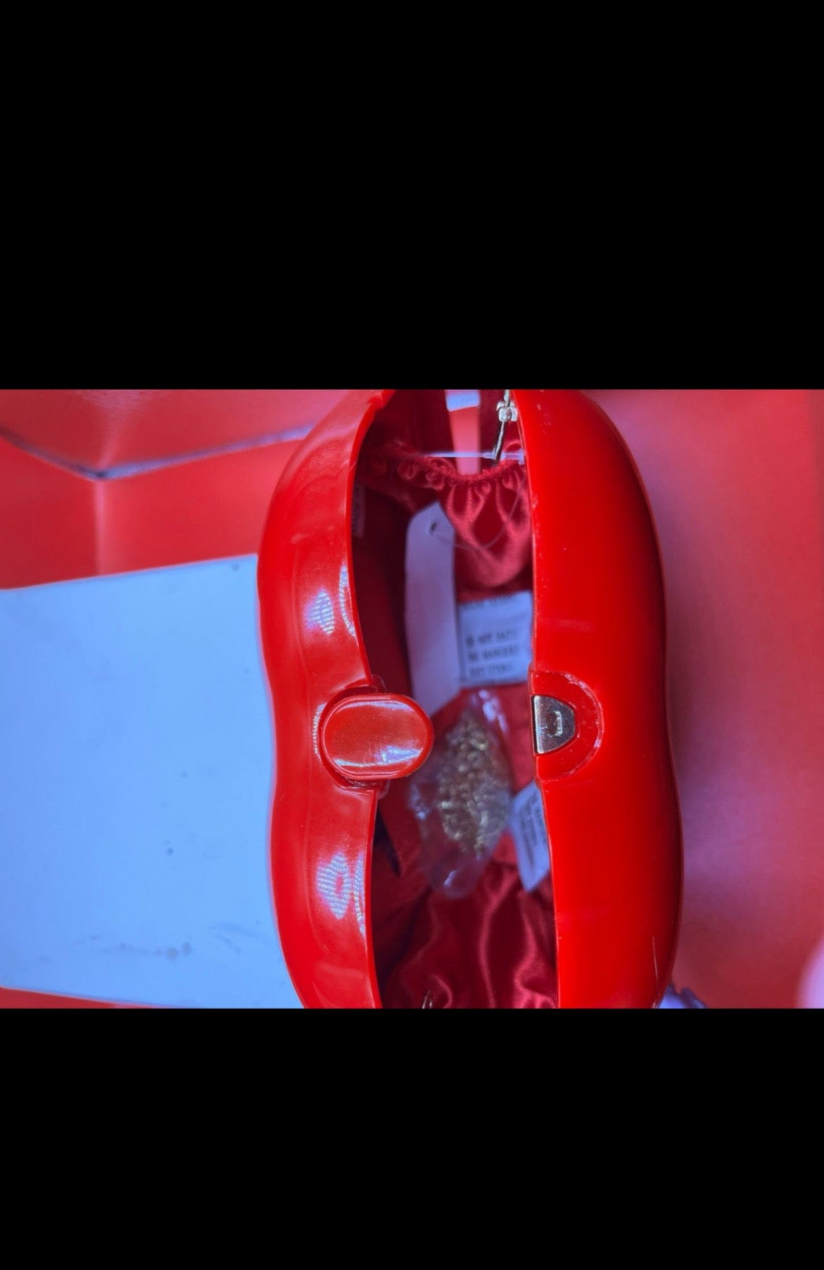 Red Lips Evening Bag - A-1 Thread Vault