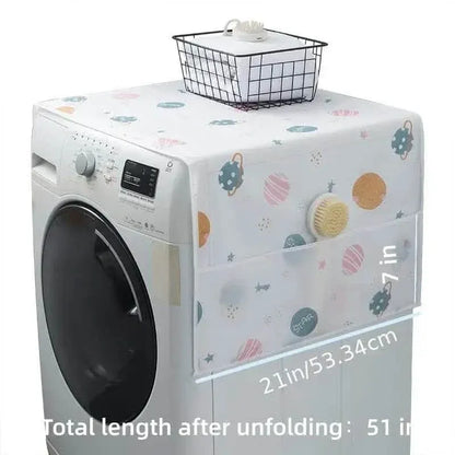 Refrigerator and Washing Machine Dust Covers with Pockets - A-1 Thread Vault