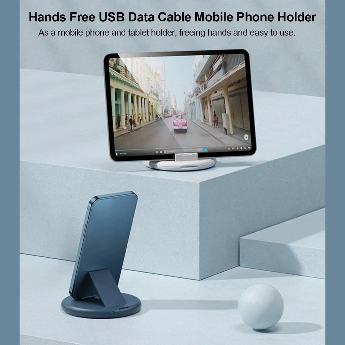 Remax Cable Adapter Storage Box Phone Holder - A-1 Thread Vault