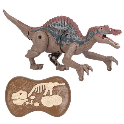 Remote Control Dinosaur with 3D Eye Roaring Sounds for 3-12 Years Old - A-1 Thread Vault