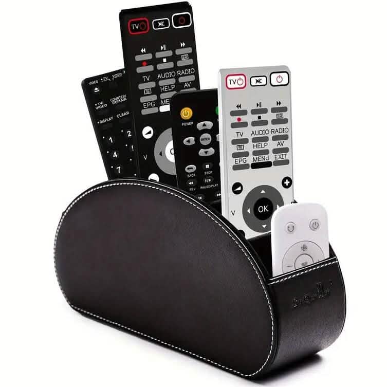 Remote Control Holder Organizer Box with 5 Compartments - A-1 Thread Vault