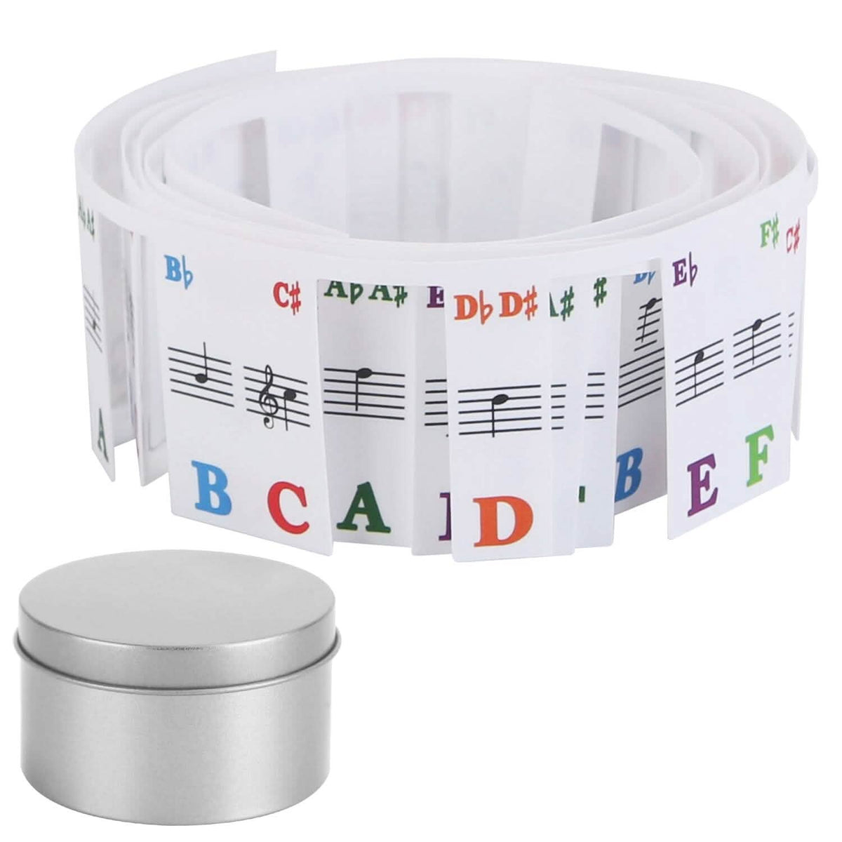 Removable PVC Piano Keyboard Stickers - A-1 Thread Vault