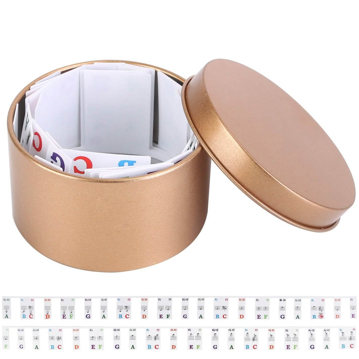 Removable PVC Piano Keyboard Stickers - A-1 Thread Vault