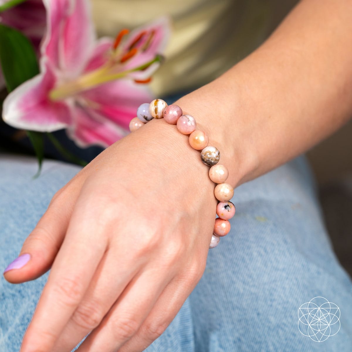 Repair My Heart - The Peruvian Pink Opal Bracelet - A-1 Thread Vault